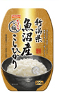 たきたてご飯　 新潟県魚沼産こしひかり　 １食