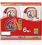 たきたてご飯 国産米使用 ６食