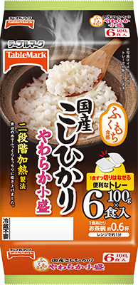 ふくもち食感 国産こしひかりやわらか小盛6食