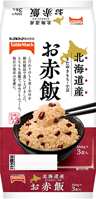 北海道産きたゆきもちの お赤飯