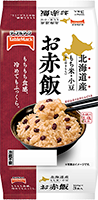 北海道産きたゆきもちのお赤飯3食