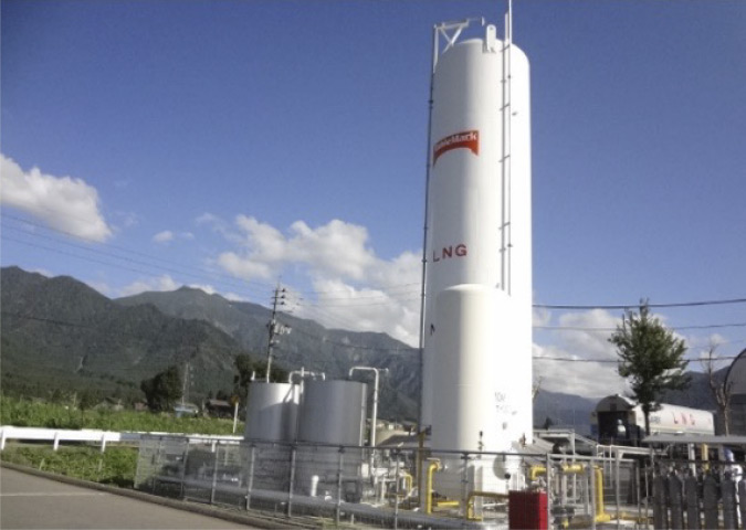 重油から都市ガス・液化天然ガスへ切り替えるクリーンエネルギー化の推進