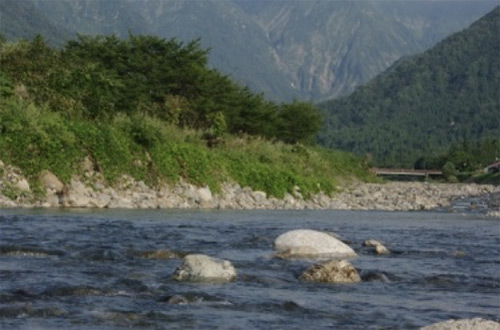 We use delicious water from Uonuma