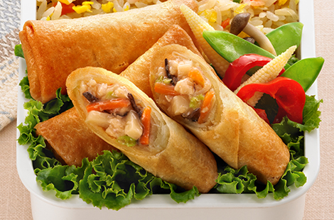 Example of frozen croquette