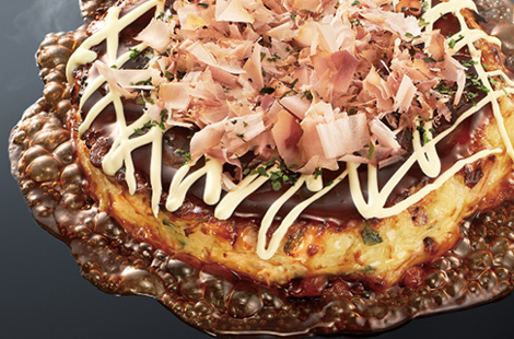 Example of Gottsu-Umai Okonomiyaki