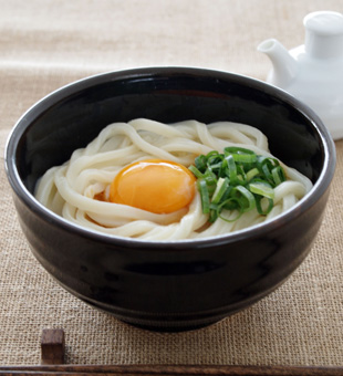 釜玉風うどん