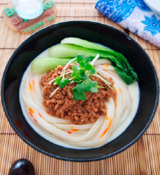 冷やし豆乳担々うどん
