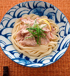 塩だれねぎ豚うどん