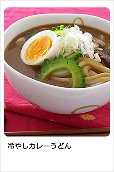 冷やしカレーうどん