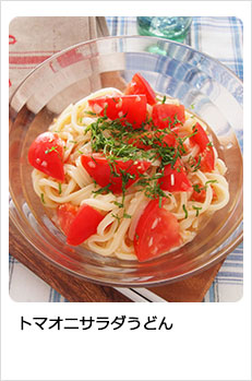 トマオニサラダうどん