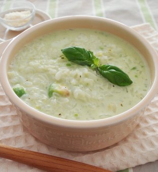 アボカドクリームリゾット