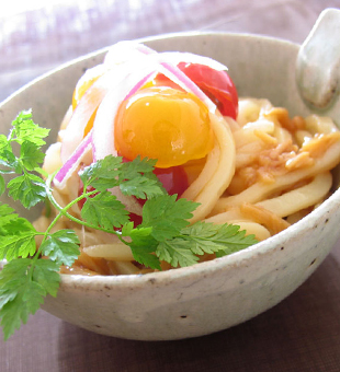 なめたけうどん