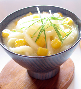 本格「粟米湯」うどん