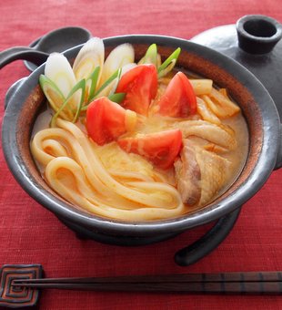 キムチーズうどん鍋