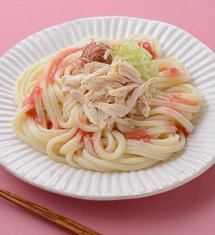 梅ささみうどん