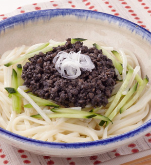 じゃじゃ麺風うどん
