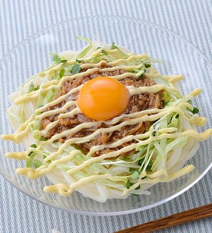 なめたけマヨうどん