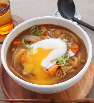 温玉カレーうどん