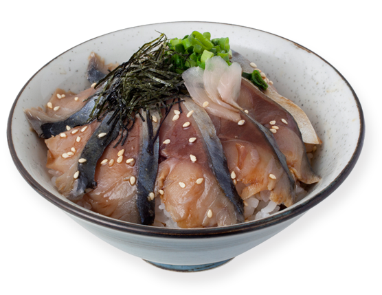 八戸銀サバ トロづけ丼
