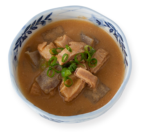 馬ホルモン煮込み