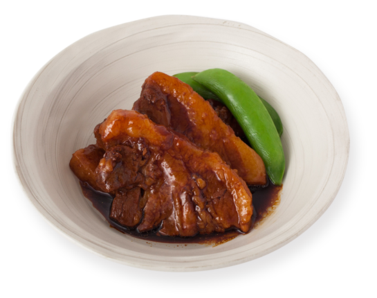 株式会社福山物産“さつまの黒酢炊き黒豚角煮”