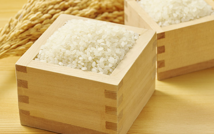大粒が自慢の米