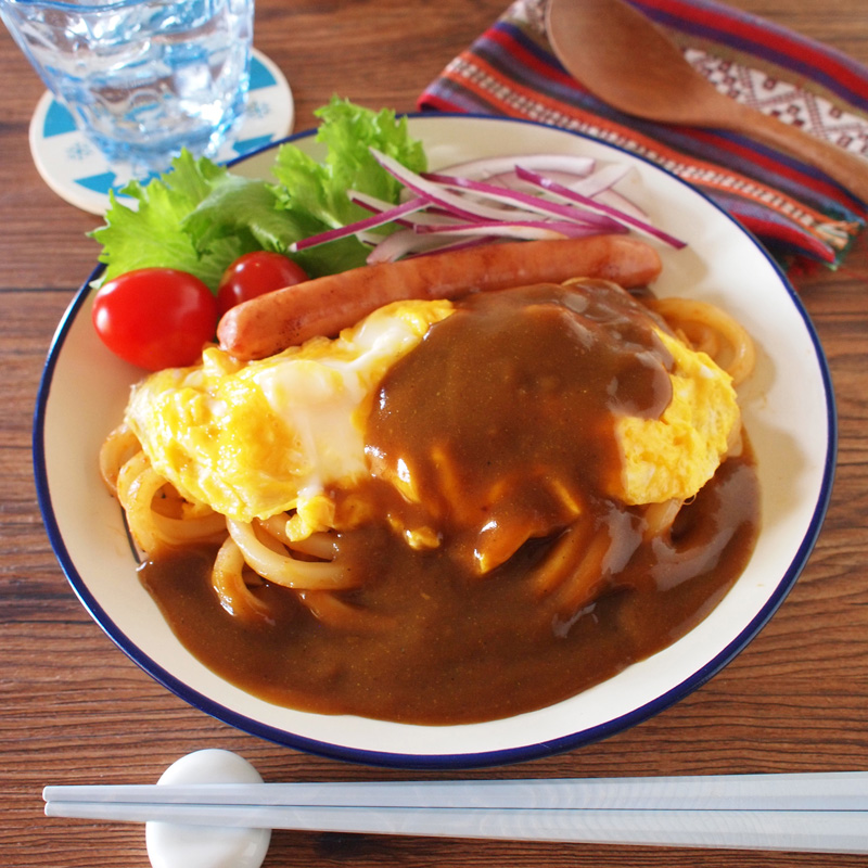 オムカレーうどん