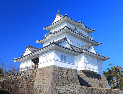 秀吉の小田原征伐で知られる名城小田原城