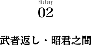 History 02 武者返し・昭君之間
