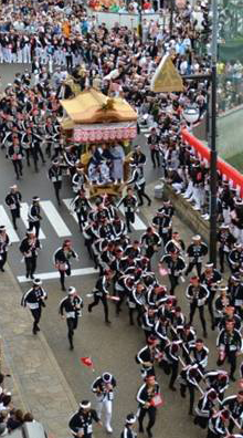 岸和田だんじり祭り 大阪