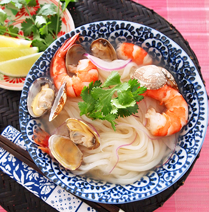 海鮮フォー風うどん