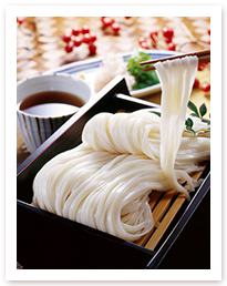 つけつゆ3種で楽しむ冷やしうどん