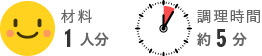 材料・時間