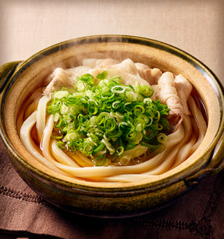 ねぎまみれ鍋うどん