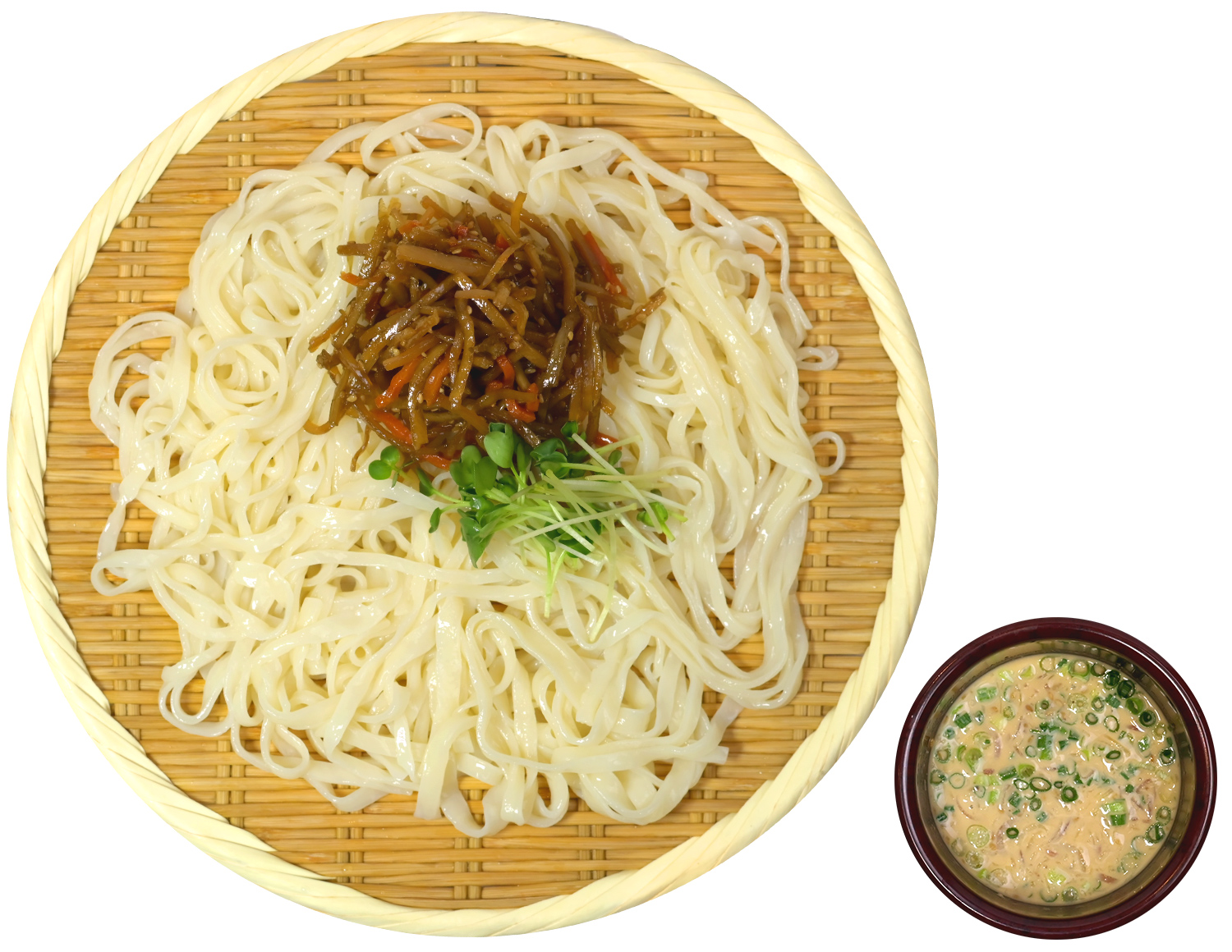 ごぼうきんぴらざるうどん