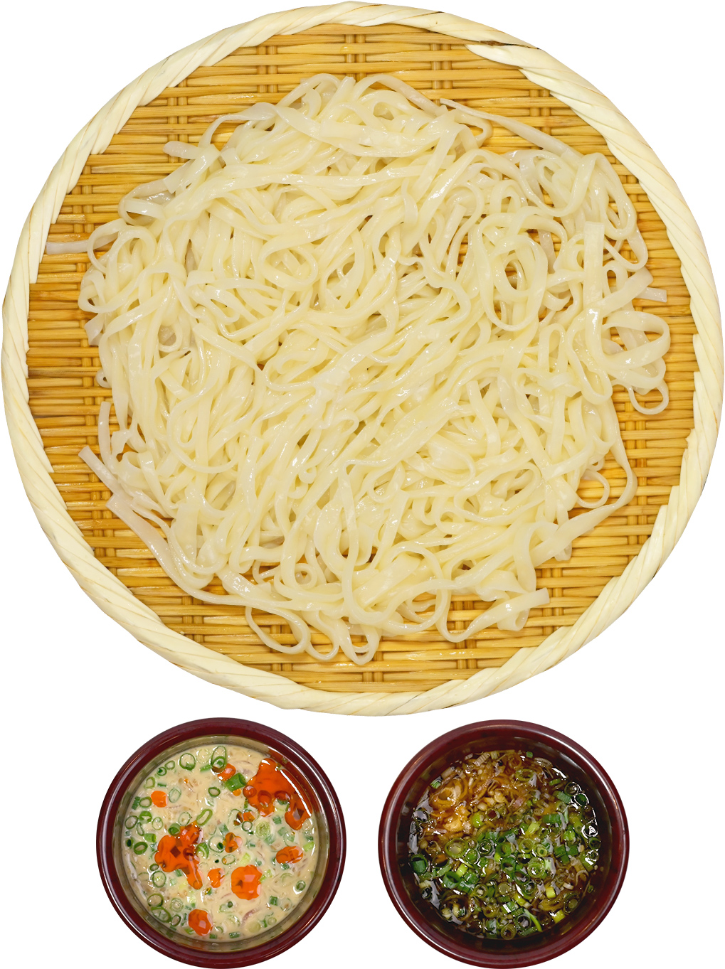 胡麻・醤油二色だれうどん