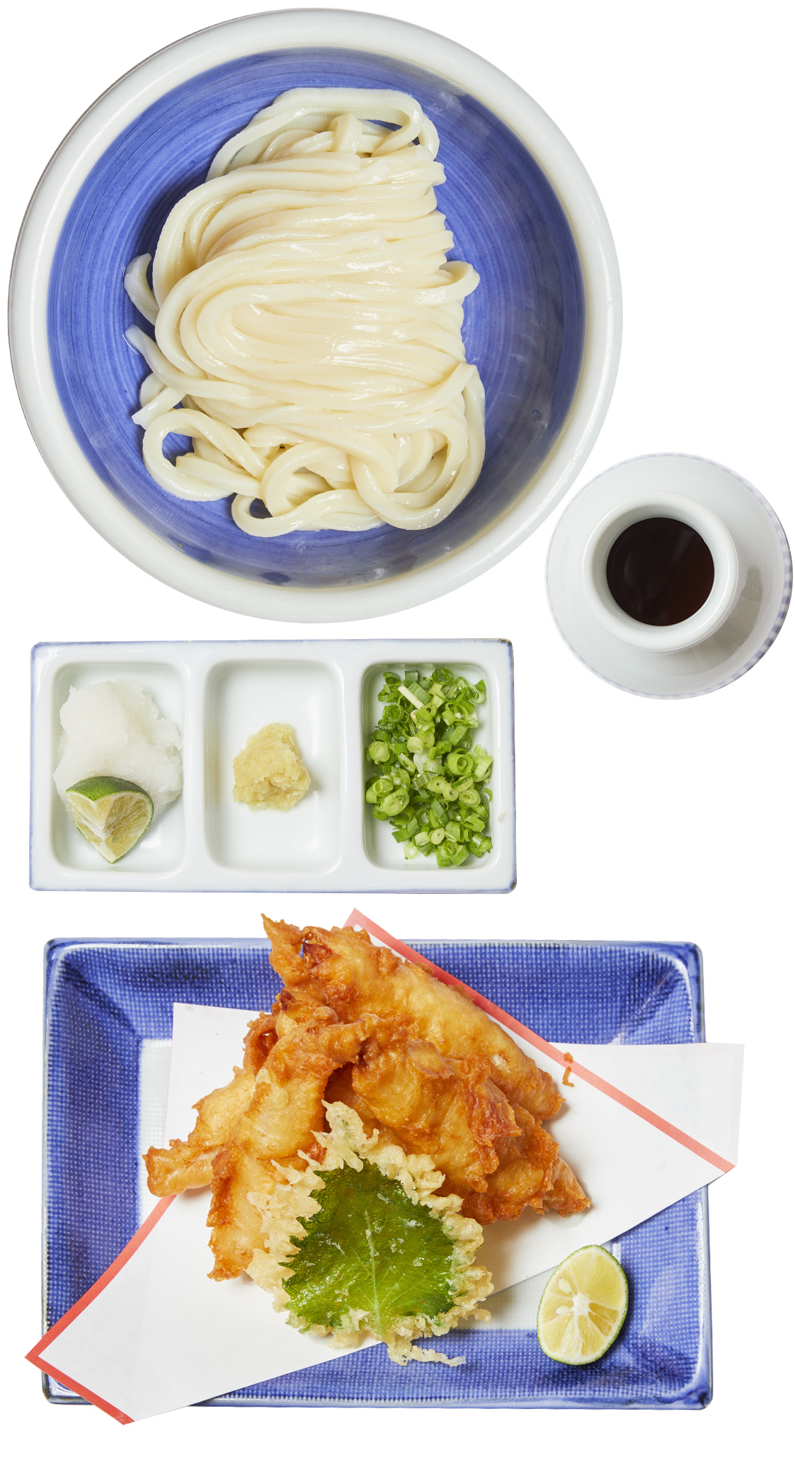 もり家のとり天ぶっかけ