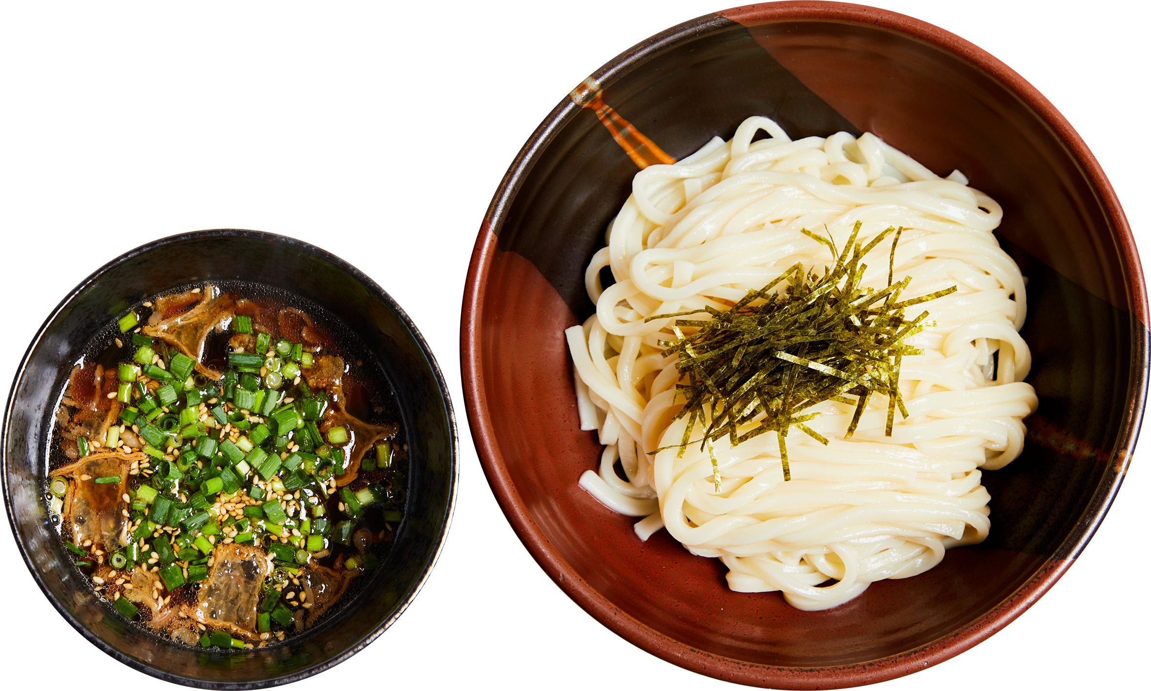 肉汁つけうどん