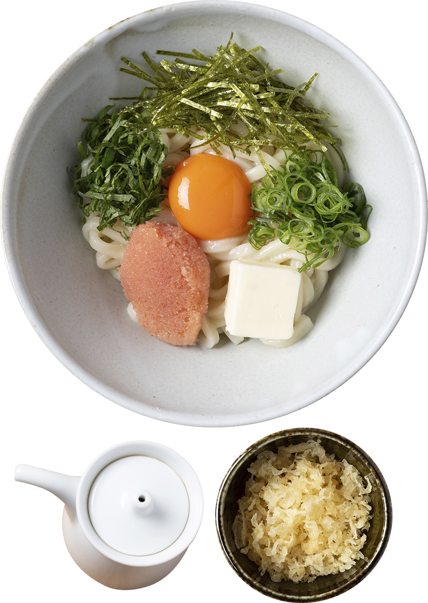 釜玉明太バター