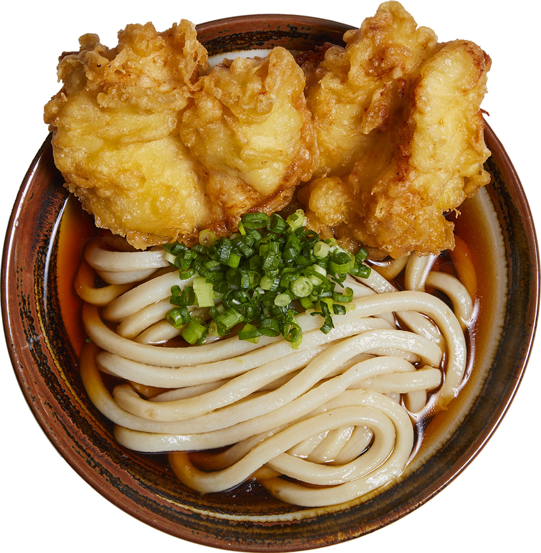 とり天ぶっかけ