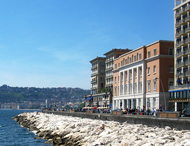 イタリアの漁師町