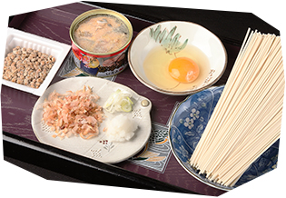 本場のホルモンうどん店