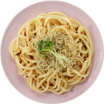 じゃこパリパリうどん
